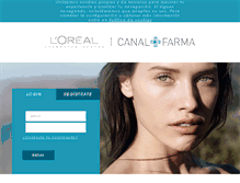 Tablet Screenshot of canalfarma.com